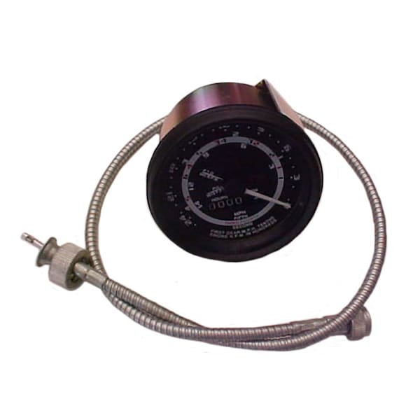Aic Replacement Parts Tachometer w/Cable 5 Speed Proofmeter Fits Ford 600, 601, 700, 701, 800, 801, 90 GAH30-0049-B9NN17365B-OE KIT - main